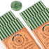 Green Wax Seal Sticks, Wasole 40pcs Glue Gun Pine Green Wax Sealing Sticks Beads Great for Wax Sealing Stamp, Wedding Invitations, Letter Envelope...