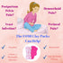 FOMI Hemorrhoid and Perineal Clay Ice Packs | 2 Reusable Packs, 3 Washable Sleeves | Pregnancy and Postpartum Cold Therapy Compress for Vaginal an...