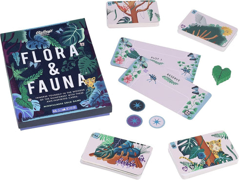 Ridley's Games Flora & Fauna: Mindfulness Solo Game - An immersive environmental challenge set in the Amazon rainforest...