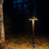 Ground Stake Spike for Outdoor Landscape Spot Pathway Solar Flood Light Replacement Light Stake Spike Part Holder,1/2" NPT Thread Compatible with ...