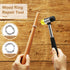 Jewelers Rubber Hammer Mallet with Wood Ring Mandrel Sizer Sizing Adjuster Ring Shaper Repair Tools Jewelry Making Kit...
