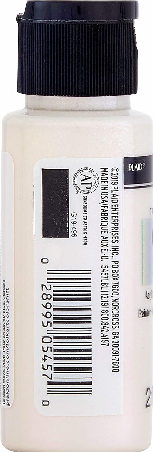 FolkArt Color Shift Acrylic Craft Paint, 2 oz, White...