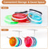 2 Pack Tumbler Lid Organizer, Space Saving Cup Lid Organizer Hook for Yeti Tumbler/Stanley Tumbler/Simple Modern Tumbler Lid Tumbler Lid Storage H...