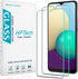 HPTech (2 Pack) Designed for Samsung Galaxy A02s / Galaxy A02 Tempered Glass Screen Protector, Touch Sensitive, Easy to Install, Anti Scratch, Cas...