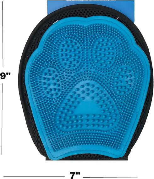 Animal Planet Pet Daily Grooming Kit (3 Pack) Reversible Grooming Glove, Double Sided Comb, Double Sided Brush. for Dogs & Cats, Good for All Bree...