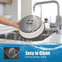Collapsible Microwave Cover for Food Microwave Splatter Cover Dishwasher Safe,BPA Free,10.5 inch,Gray...