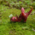 Top Collection Miniature Fairy Garden and Terrarium Mini Red Dragon Playing with Butterfly Figurine...