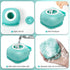 Pet Dog Bath Brush Gentle Soap Dispenser Massaging Bath Grooming Soft Silicone(Blue)...