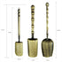 Tea Scoop Vintage Spoons Long Handle Measuring Spoon For Loose Tea,Coffee, Herb,set of 3...