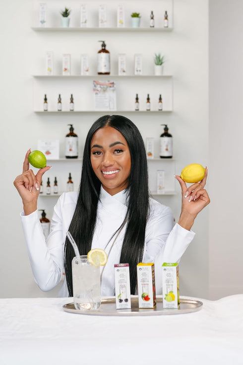 Pure Inventions Antioxidant Vitamin C + Electrolytes - Lemon Lime - Water Infusion Drops - No Sugar or Calories - 12 Servings - Trial Size...