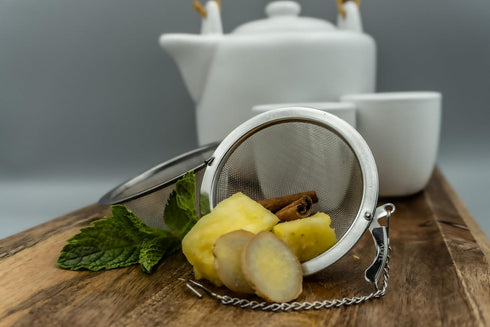 3 Inch Stainless Steel Tea Ball Infuser, Silver - Loose Leaf Tea Steeper and Spice Infuser - Perfect for Tea, Herbs, Spices, Cooking - 2 PCS...