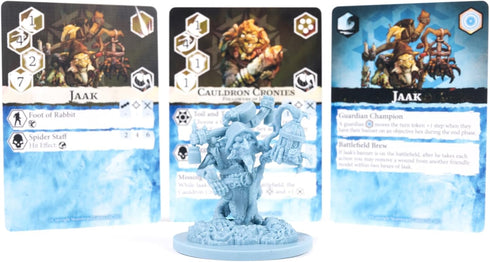 Godtear: Jaak, The Dubious Alchemist & Cauldron Cronies Guardians Champions Set...