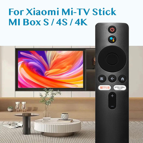 Remote Control for Xiaomi Bluetooth Remote Control with Voice for Xiaomi Mi Box S Mi TV Stick Replaces XMRM-006 Comes with a Silicone Protective C...