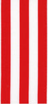 Berwick Offray 140534 Berwick 2.5" Wide Wired Edge Carnival Grosgrain, 25 Yards, Red and White Stripe Pattern...