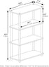 Furinno (99557EX/BK) Turn-N-Tube 4-Tier Multipurpose Shelf Display Rack - Espresso/Black...