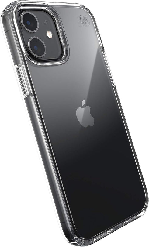Speck Products Presidio Perfect-Clear iPhone 12, iPhone 12 Pro Case, Clear/Clear OPEN BOX...
