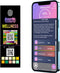 Wellness Urine Home Test Strips with Mobile App. Home Kidney Test Illustrated of Your Health Based on pH, Keto, Protein end More. UTI test strips ...