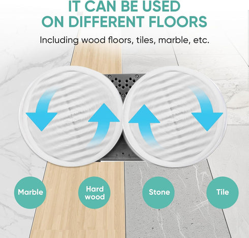 8 Pack Spin-Wave Mop Replacement Pads Compatible with Bissell Spin-Wave 2039,2039A,2124,2307,23157,20391,20399 Series Steam Mop Pads for Bissell S...
