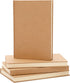 LABUK 4 Pack Blank Notebook Bulk, 120 Sheets Sketch Book 100gsm 5.6"x 8.3" Hardcover Sketchbook for Office School Travelers Gifts...