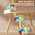 Baby Busy Board Activity Cube Toys for Age 0-2, Montessori Sensory Toys For Toddlers 1-3 Year Old Boy Girl Birthday Gift, Carseat Airplane Travel ...