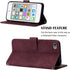 Wallet Case for iPod Touch 5, iPod Touch 7 Case with Magnetic PU Leather Flip Case with Card Holders Kickstand Case Shockproof Protection Case for...