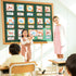 gisgfim Word Wall Classroom Bulletin Board Set Classroom Alphabet Letters for Wall Alphabet Classroom Decoration Supplies for Home Preschool Prima...