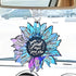 Flower Car Rearview Mirror Accessories, Creative Car Hanging Ornament, Unique Christian Jesus Car Pendant Charms for Home Decoration Keepsake Chri...