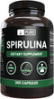 Pure Original Ingredients Spirulina (365 Capsules) No Magnesium Or Rice Fillers, Always Pure, Lab Verified...
