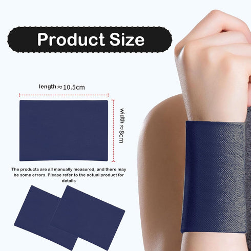 Wrist Compression Sleeve, Soft Wrist Sleeve Support Wrist Bands for Tendonitis, Arthritis, Sprains Pain Relief, Elastic Carpal Tunnel Wrist Protec...