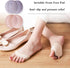 Reusable Honeycomb Fabric Forefoot Pads Soft Ball of Foot Cushions Metatarsal Pads for Women Men Prevention Pain Relief (Black,Beige,Grey,White)...