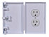 Baby Toddler Pet Resistant Electrical Safety Cover Guard for Home and Business, Made in USA, Traditional Outlet (1 Count, White)...