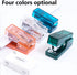 Mini Stapler with Staples, Small Transparent Stapler,25 Sheet Capacity,Includes 640 Staples and Staple Remover, Easy to Carry and Store?Small Stap...