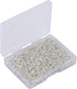 AIEX 1000Pcs 6mm Metal Open Jump Rings, Silver Plated Round Ring Connectors for DIY Jewelry Making Repair Bracelet Necklace...