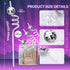 Chengu 12 Pieces 70s Disco Ball Straws Mirror Disco Party Favors Silver 70s Ball Cups Decorative Straws Retro Decorations for Bachelorette Dance P...