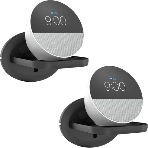 HomeMount Wall Mount for Sonos One and Echo Spot - Space Saving Smart Home Wall Stand Holder Shelf Compatible with Sonos One/Sonos One SL/Echo Spo...