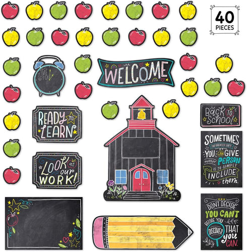 CTP Chalk It Up! School Time Fun Bulletin Board (Creative Teaching Press 10872)...