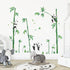 wondever Panda and Bear Wall Stickers Bamboo Green Plants Peel and Stick Wall Art Decals for Baby Nursery Kids Bedroom (H: 46 inches)...