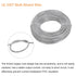 MECCANIXITY 18AWG Wire 18 Gauge Stranded Wire PVC Hookup Wire, Electrical Wire UL1007 Tinned Copper Wire 30m/100ft Grey for Internal Connecting Wi...