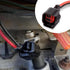 Pack-2 Automotive EV6 EV14 Fuel Injector Connector, Fuel Injector Pigtail Connector Plug Wire, Fuel Injector Connector with Wire, Universal EV6 EV...
