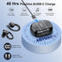 Headphones Wireless Earbuds Sport, Bluetooth 5.3 Over Ear Buds Stereo Deep Bass Headset with Earhooks, 48H Wireless Earphones with HD Mic, IP7 Wat...