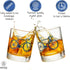 Greenline Goods – Bicycle Whiskey Glasses (Set of 2) |10 oz Tumbler Gift Set with Colorful Cyclist Designs | Unique Gifts for Cyclists & Bike Ride...