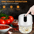 KUFUNG Electric Mini Garlic Chopper - Rechargeable with 3 Reinforced Blades - Portable and Easy to Clean - Food Processor for Garlic, Ginger, Onio...