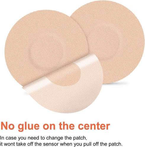 HONYOU 25Pack Libre Sensor Covers Waterproof Latex-Free Freestyle Lingo Overpatches for Libre 1/2/3 Plus CGM Precut Flexible Tape with No Glue On ...