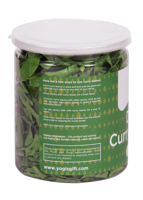 Dried Curry Leaves 0.7 Oz (900+ Leaves) | Aromatic Flavor of Whole Curry Leaves | Kari Patta | Tray Dried Fresh Cury Leaves | Whole Herb to Flavor...