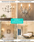 AMDTU E12 LED Bulb 100 Watt, Frosted Candelabra LED Light Bulbs, Dimmable Chandelier Light Bulbs, 2700K Soft White Light Bulbs Warm, 7W Equal 100W...