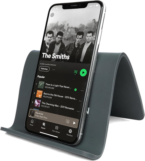 Folden Airplane Phone Holder, Foldable Cell Phone Stand Desk – Flexible Tablet and iPhone Holder for Bed, Desk, Office, Treadmill – Mobile Stand P...