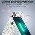 RALEAVO for iPhone 13 Pro Case Compatible with MagSafe Clear Floral Case with Flower Branch Pattern for Girls Women Slim Cute Hard Back Shockproof...