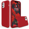 SURPHY Liquid Silicone iPhone 12 Mini Case (5.4") with Microfiber Lining & Camera Protector - Red...