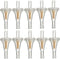 ZYTC 10pcs Clear Gas Inline Fuel Filter for Golf Cart Kawasaki John Deere EZGO...