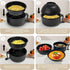 Ramen Bowl Set?Microwave Ramen Cooker Instant Noodles Bowl with Chopsticks Spoon Phone Holder,Rapid Ramen Noodle Bowl for College Dorm Room Essent...